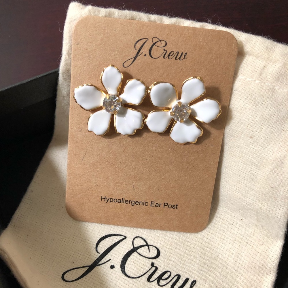 BRAND NEW J Crew Statement Enamel Earrings